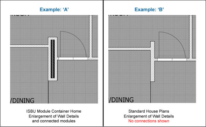 Shipping container home drawings