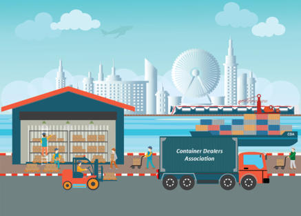 Globalization and efficient transport and delivery of shipping containers.